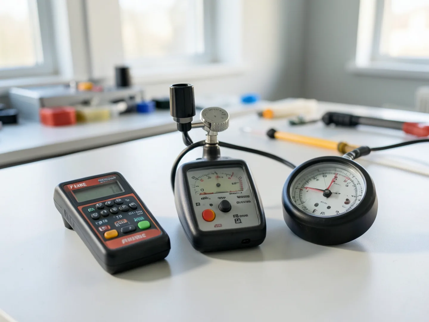Professional digital diagnostic instruments used by Puzzled Comfort