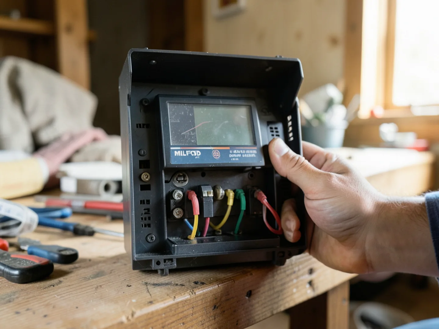 Diagnostic testing on electronic ignition control board in a Milford cape